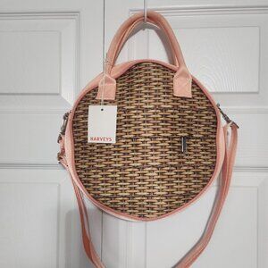 Harveys Wicker Circle Bag/Tote